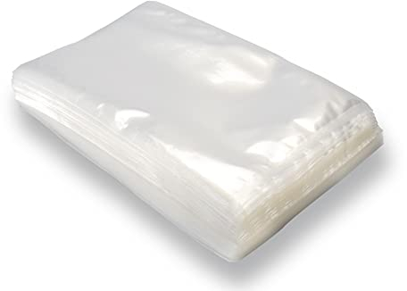 Magic Vac, 100 Sacs Sous Vide Alimentaire 20x30cm Rayés et Brevetés pour Congélateur, Réfrigérateur, Décongélation au Micro-ondes, Ébullition, Cuisson Sous Vide au Four ou à la Vapeur, Sans BPA