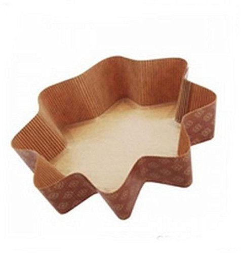 Bendersitalia - 5 Stampi Forma Stella In Carta Forno 100g