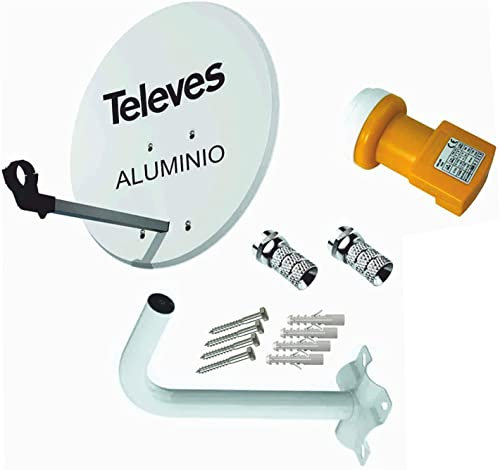 Kit Antena PARABOLICA 63 Aluminio (con Soporte)