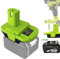 Adaptateur de batterie MT20RNL pour batterie Makita 18 V convertir en outil Roybi 18 V, pour batterie Makita 18 V convertir en batterie lithium-ion Ryobi 18 V
