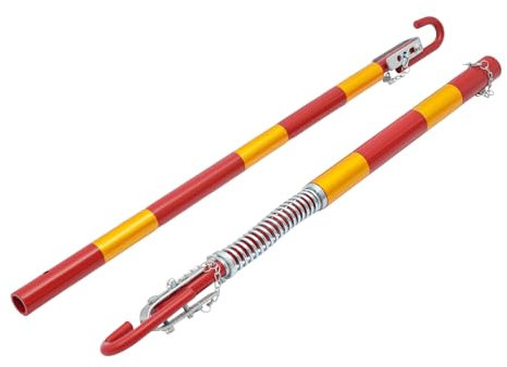 UYRTOY Barra di traino per auto,Barra di traino 5000kg/5t con ammortizzatore a molla per gancio di traino auto piccoli SUV