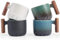 ERBO 4er Set Espressotassen 70 ml, Premium Espresso Tassen mit Henkel, Mini Teetasse Kaffeetasse aus Keramik, Kleine Espressotassen, Espresso- & Mokkatassen, Kaffeebecher für Espresso, Tee, Latte