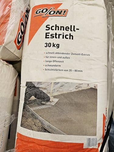 go/on 30 Kg Schnell Estrich