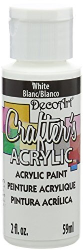 DecoArt 59 ml Crafters Acrylic, White