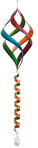 Bits and Pieces Enameled Rainbow Wind Spinner - Sun Catcher