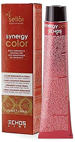 ECHOSLINE Seliàr Synergy Color - Crema senza ammoniaca per capelli, castano scuro (3.0)