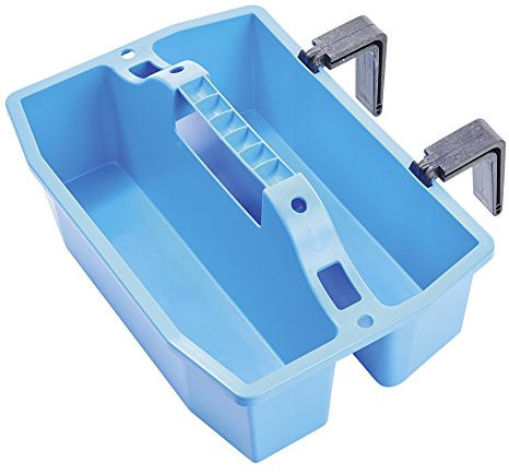 BUSSE Putzkasten BASIC, mit Haken, hellblau, 38 x 32 x 16 cm