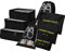Juego de organizador De Maletas, bolsas De Ropa De Viaje, 8 En 1,cubos De Embalaje, equipaje, Para Ropa, Zapatos, Ropa Interior, Cosméticos (Negro)