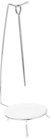 SHOWERORO Supporto Spiedini in Acciaio Inossidabile Gancio Singolo e Aghi Porta Spiedini Per Grigliate All Aperto Per Barbecue Picnic e Attività Di Campeggio