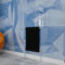 Traditional Household Cast Iron Radiator，Black Horizontal 600X425mm 2 Column Suitable for Multi-Room Central Heating