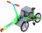 DIKACA Mini Finger Bike Set Finger Scooter Für Schreibtisch Interaktives Freizeitspielzeug Für Und Erwachsene Freizeit Und Geschicklichkeitsspiel Inkl Grüner Bike Und Klappbarem
