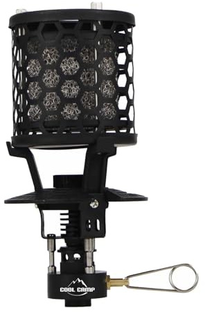 MotiveTech Tragbarer Mini Gasheizer für Camping, Ideal für Kaltes Wetter, Garten, Reisen Und Wandern. Leicht zu Transportieren.