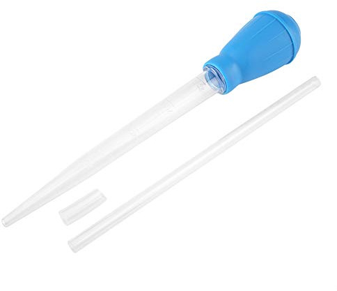 Garosa Nettoyant pour Aquarium Professionnel Léger avec Changeur d'eau et Compte-Gouttes Intégré pour Entretien Facile et des Aquariums et Déchets de Poissons à Domicile