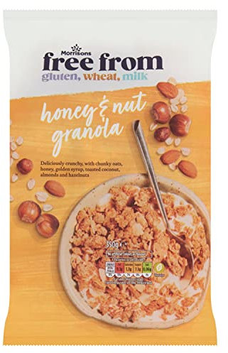 Morrisons Free From Honey Nut Granola 350g
