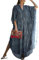 Bsubseach Women's Stylish Swimsuit Cover Ups Plus Size Button Caftan Dresses Down Beach Kaftan Shirt Dress White Stripes