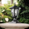 FREEUP Solar Pfostenlaterne Außen, LED Solar Pfostenkappen Licht 12x12 cm Zaunpfosten IP44 Wasserdichte Outdoor Wegeleuchten für Garten Hölzerne Pfosten, ABS Gartenlampe Deko