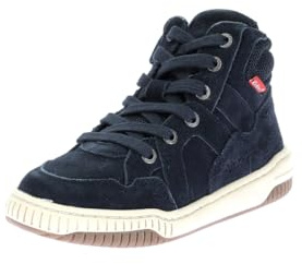 Kickers KICK90,Sneakers Haut Enfant Marine, 32 EU