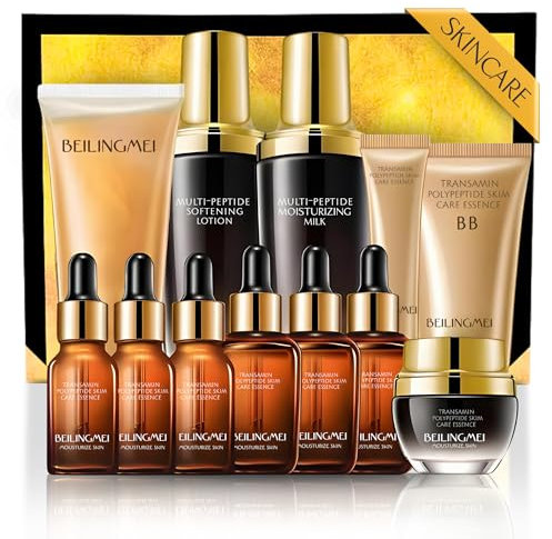 KORAL- KIT 12 PRODUCTOS RUTINA COREANA + 1 mascarilla GRATIS Skincare coreano, Cosmetica coreana facial para todo tipo de pieles. Skin care coreano pack