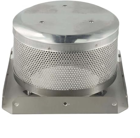 Oniissy Pantalla y base emisora de calentador de patio, acero inoxidable, para calentadores piramidales con montaje de agujero roscado, para la mayoría de marcas, para modelos de tubos de vidrio