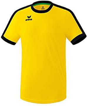 Erima Unisex Kinder Retro Star Trikot (3132123), gelb/schwarz, 140