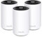 TP-Link Deco XE75 Pro Mesh WLAN Set (3 Pack), Wi-Fi 6E AXE5400 Tri-Band Router & Repeater, 1× 2.5G Port + 2× 1G Ports für jede Einheit, empfohlen für Häuser mit 4-7 Schlafzimmern, WPA3