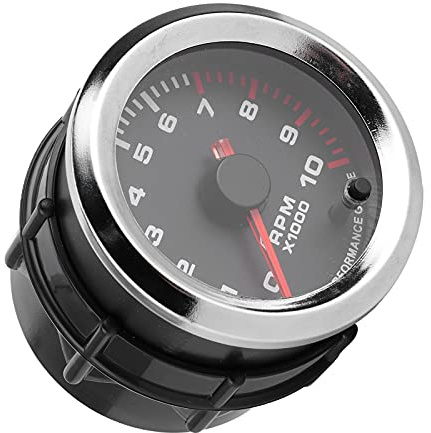 RPM 2in 10 000 LED Shift Light Varvräknare Mätare Med Tacho Gauge Universal för 4, 6, 8 Cylindriga Gasdrivna Motorer