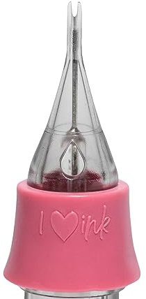 Tina Davies PIXL Cartridge, 5-Round Shader Long Taper Disposable Cartridge for Eyebrows, Lips, Eyelids, and Areolas Suitable for Rotary Machines .25mm 5RS LT, Pack of 10