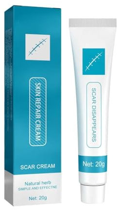 Gerrit Crema per cicatrici, ripara Rapidamente cicatrici Vecchie e Nuove, sbiadisce cicatrici da ustioni chirurgiche, Crema per cicatrici per la Riparazione della Pelle