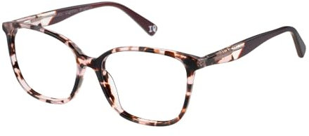 Botaniq Quadratisch Azetat Brillen in Pink Tortoise für Damen, Brille mit Sehstärke, optional mit Sonnenbrillen tönung oder Blaulichtfilter (Modell BIO-1057-172)
