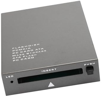 Dioche Lettore di Schede RUSB2.0 pcmcia - Adattatore per Schede di Memoria Plug and Play Ad Alta velocità per PC - Supporta capacità da 20 MB a 20 GB