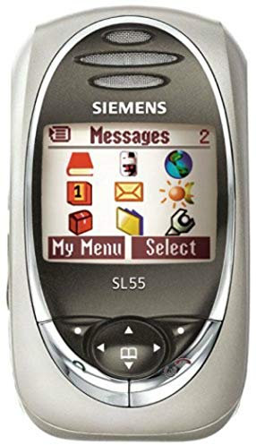 Siemens - Móvil libre Siemens SL55, color plateado