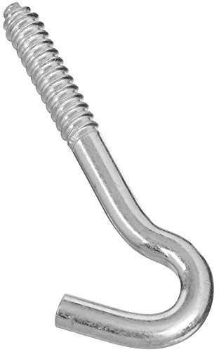 National Hardware N220-830 2154BC Heavy Duty Screw Hook in Zinc plated,3/8 x 4-1/2
