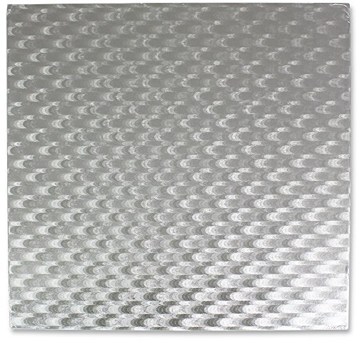 PME CBS858 Support Carré à Gâteau d’Epaisseur, Plastique, Argent, 30 x 1.1000000000000001 x 30 cm