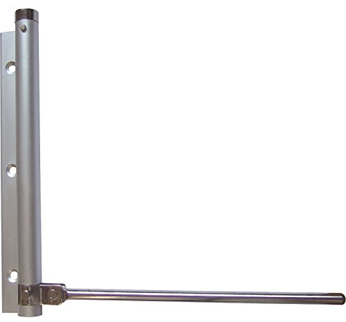 Ibfm 2475508 Chiudiporta a Molla, Alluminio Verniciato