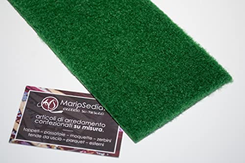 Giardì, Moquette su Misura da Esterni - Verde 02 - Spessore 6mm - Larghezza 200cm - Lunghezza al Metro