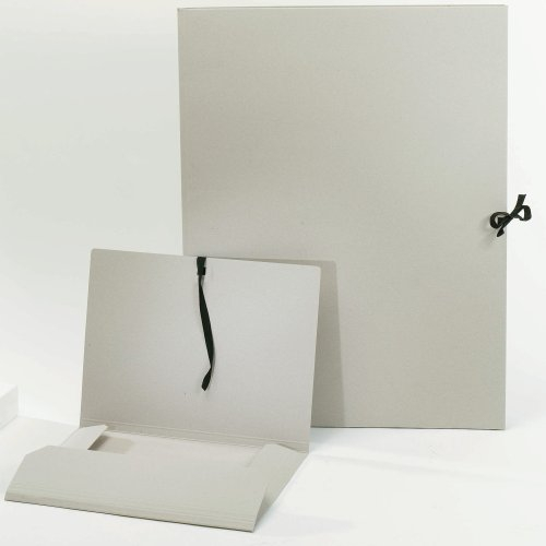 677148 - Stabile Zeichnungsmappe DIN A1 - mit Bandverschluss - mit 3 Innenklappen - Abbildung dient nur als Muster