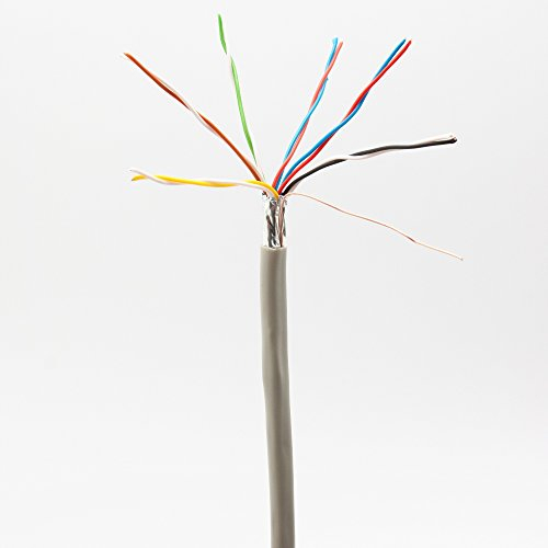 Telefonkabel 6x2x0,6mm J-Y(ST) Y 100m rund für Unterputzmontage, Fernmelde-Installationsleitung 12-adrig