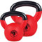 GORILLA SPORTS® Kettlebell - 2-32 kg Gewichte, Einzeln/Set, Gusseisen, Vinyl Beschichtung, Bodenschonende - Kugelhantel, Schwunghantel, Kugelgewicht, Rundgewichte für Fitness, Gym, Krafttraining