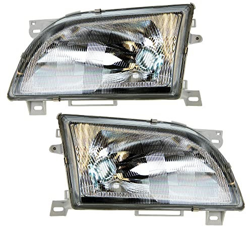 BESTPRICE 2x fari principali anteriori sinistro + destro, compatibili con FORD TRANSIT Bus (E_ _), TRANSIT Van (E_ _), TRANSIT Platform/Chassis (E_ _)