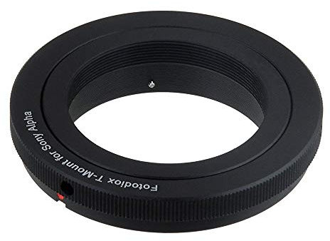 Fotodiox T/T2-Mount Lens Adapter for Sony Alpha, fits Sony DSLR-A350, A300, A200, A700, A900, A100, A330, A230, A380, A500, A550, A850, A450,A290, A390, A580, A55
