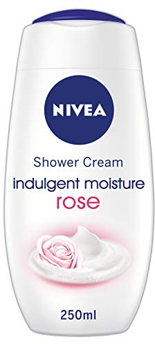 NIVEA Shower Gel, Indulgent Moisture Rose, 250 ml, Pack of 6