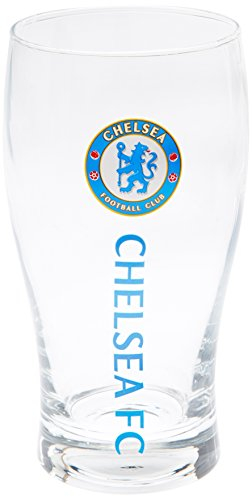FC Chelsea London 1574 Verre de Pinte Mixte Adulte, Bleu Marine