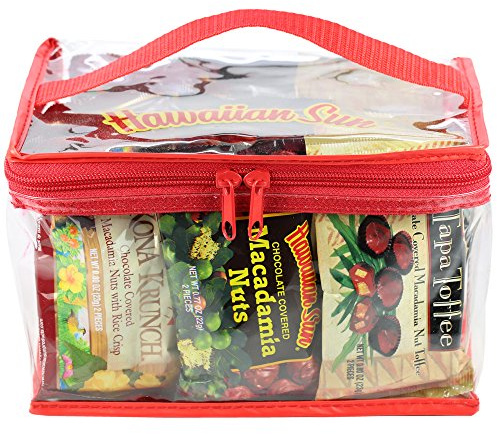 Hawaiian Sun Variety Bag with Chocolate Macadamia Nuts, Tapa Toffee, and Kona Krunch