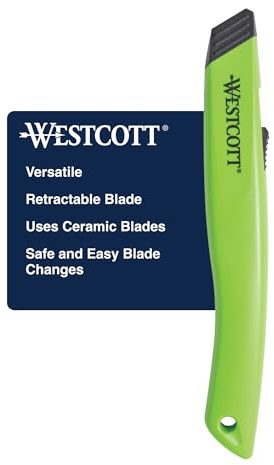 Westcott Box Cutter Safety Ceramic Utility Knife (16475)
