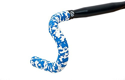 Bike Ribbon Cork Plus styreband, vit/blå, XL