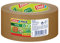 tesa 57180-00000-02 Paper Packaging Tape Made from Recycled Materials for Packing Parcels and Boxes 50 m x 50 mm, Pack of 6