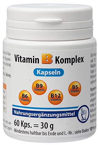 Pharma-Peter VITAMIN B Komplex Kapseln, 60 Kapseln