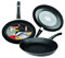 Ibili Fischpfanne Indubasic, Kunststoff, schwarz, 24 cm