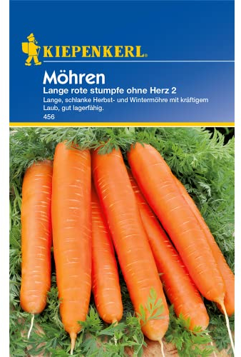 Sperli Gemüsesamen Möhren Lange rote stumpfe ohne Herz 2, grün