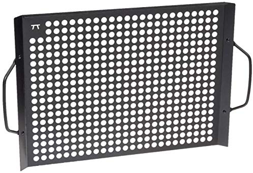 Outset QD81, Non-Stick Grill Grid with Handles, Black, 17 x 11